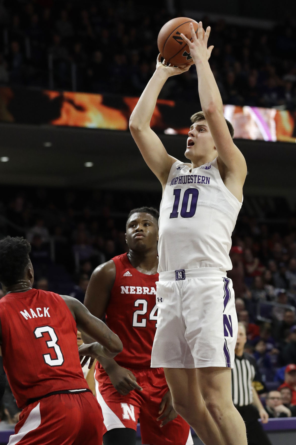 Nebraska at Northwestern, 1.11